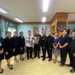 แสดงความคารวะยินดีกับ นพ.สสจ.